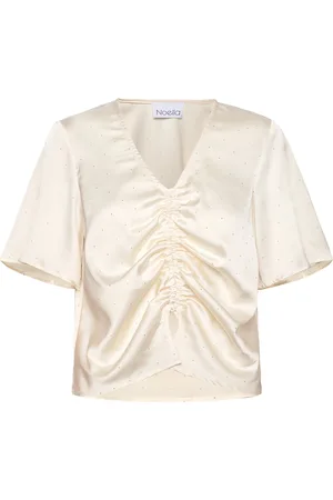 Noella Serafina Ss Blouse Cream