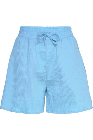Mads Norgaard Crinckle Pop Dora Shorts Blue