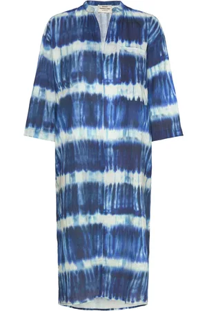 Mads Norgaard Colin Mana Dress Aop Blue