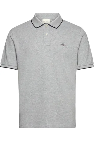 GANT Framed Tipping Ss Polo Grey