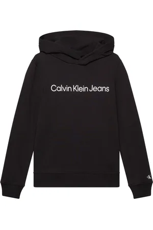 Calvin Klein Inst. Logo Reg. Terry Hoodie Black