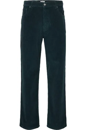Woodbird Leroy Cord Pants Green