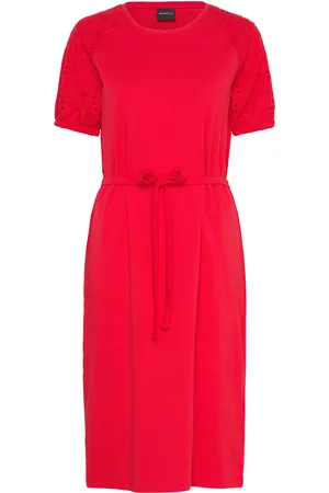 Brandtex Dress-Jersey Red