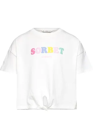 MANGO Knot Message T-Shirt White