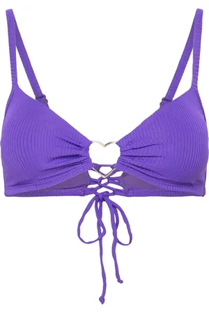Hunkemöller Eclipse Rib Heart Croptop Purple