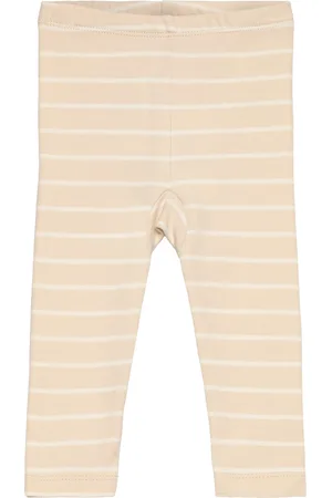 FIXONI Leggings - Y/D Stripe Beige
