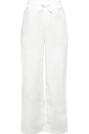 Grunt Grallan Linen Pants White