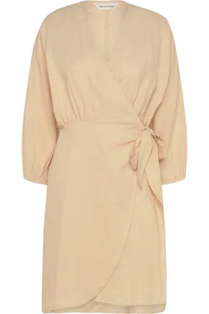 MSCH Mschmirilla 3/4 Wrap Dress Beige