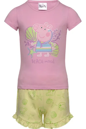 Peppa Pig Set 2P Short + Ts Pink