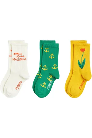 Mini Rodini Mallorca 3-Pack Socks Patterned