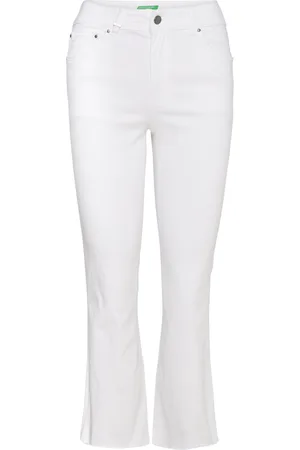 Benetton Trousers White