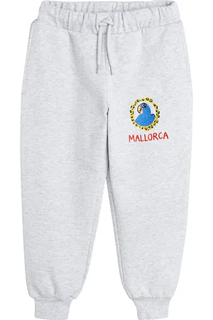 Mini Rodini Parrot Emb Sweatpants Grey