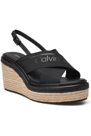 Calvin Klein Wedge Sandal 50 He Black