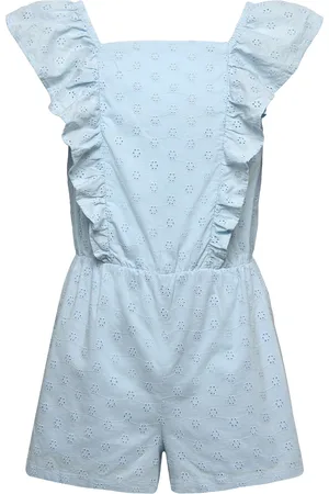 ONLY Kogelly Emb Playsuit Wvn Blue