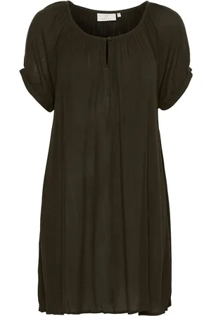 Kaffe Amber Ss Tunic Khaki