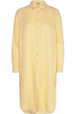 Brandtex B. Copenhagen Casual Dress Yellow