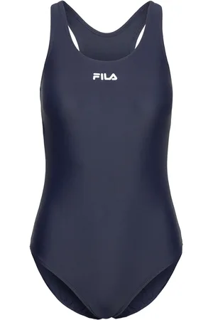 Fila Saki Racer Back Swimsuit Navy