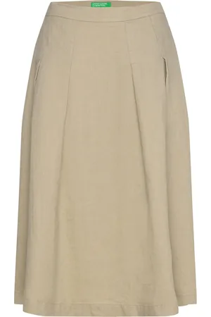 Benetton Skirt Khaki