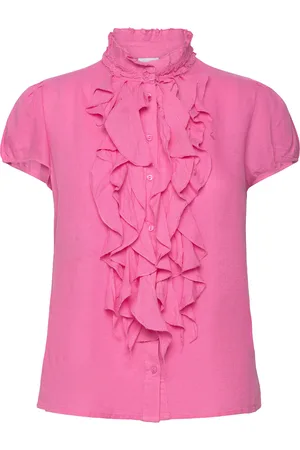 Saint Tropez Ellisz Ss Shirt Pink
