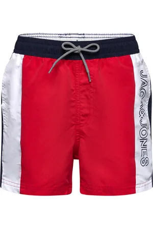 JACK & JONES Jpstfiji Jjswim Colorblocking Ly Jnr Jack & J S Red