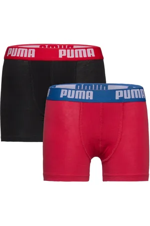 PUMA Boys Basic Boxer 2P Patterned