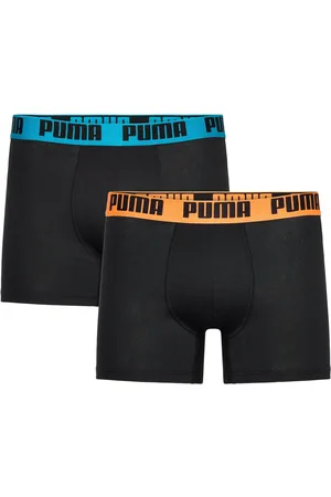 PUMA Men Everyday Basic Boxers 2P Black