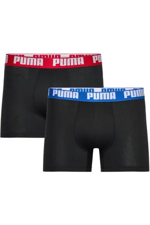 PUMA Men Everyday Basic Boxers 2P Black
