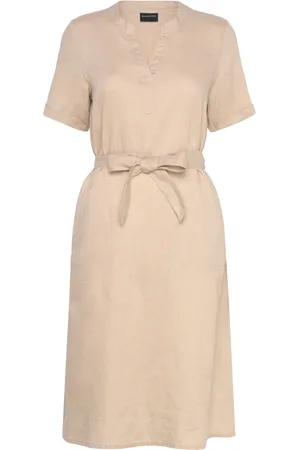 Brandtex Casual Dress Beige