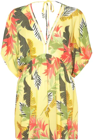 Desigual Top Tropical Party Yellow