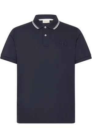 GANT Contrast Tipping Ss Pique Polo Blue