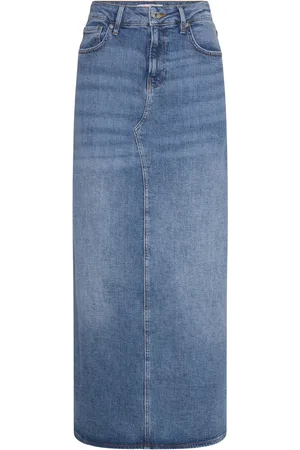 Ivy Copenhagen Ivy-Zoe Maxi Skirt Wash Cadiz Blue