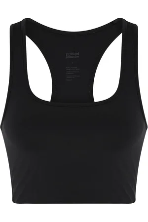 GIRLFRIEND COLLECTIVE Tipped Paloma Bra Black
