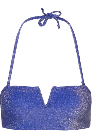 Pieces® Pcbling Bikini Bandeau Top Lurex Sww Blue