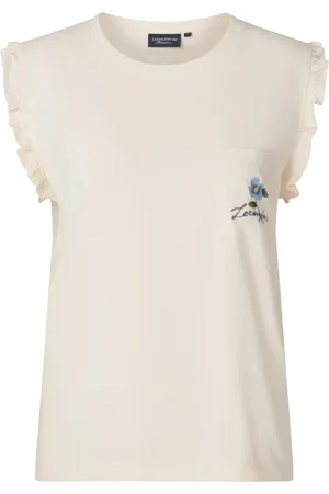Lexington Chelsea Organic Cotton Modal Jersey Pajama Set Beige