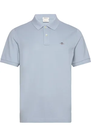 GANT Reg Shield Ss Pique Polo Blue