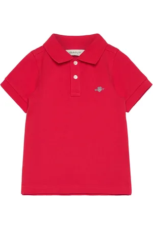 GANT Shield Ss Pique Red