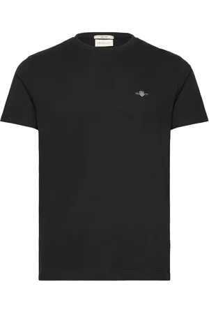 GANT Slim Pique Ss T-Shirt Black