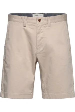 GANT Slim Twill Shorts Beige