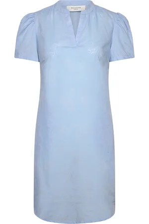 Rosemunde Voile Shirt Dress Blue