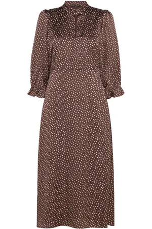 Bruuns Bazaar Acaciabbclarena Dress Brown