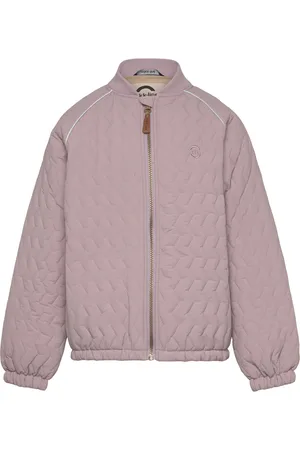Mikk-Line Bomber Jacket Purple