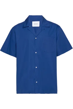 Les Deux Lawson 2.0 Poplin Shirt Blue