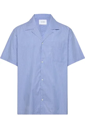 Les Deux Lawson 2.0 Poplin Shirt Blue