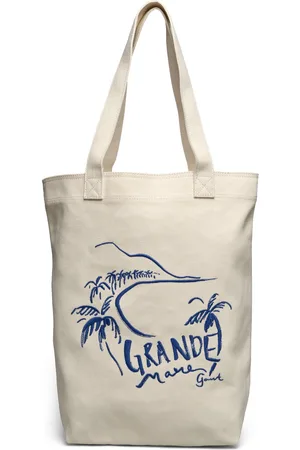 GANT Grande Mare Canvas Tote Bag Cream