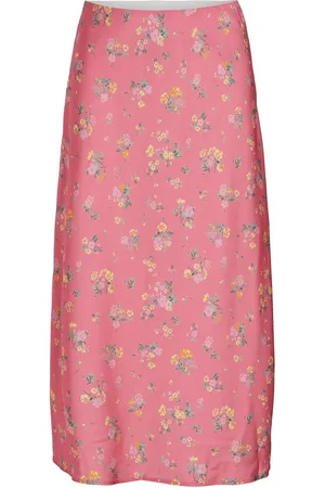 VILA Vilouis Midi Skirt Pink