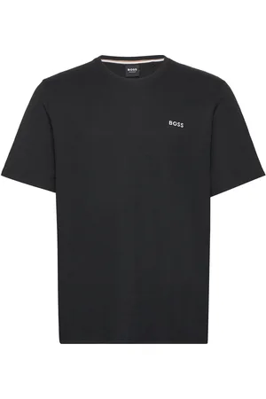 HUGO BOSS Waffle T-Shirt Black