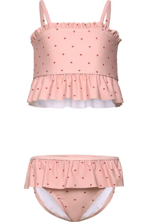 Lil Atelier Nmfhelga Swim Set Lil Pink