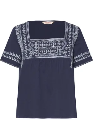 Odd Molly The Earth Blouse Navy