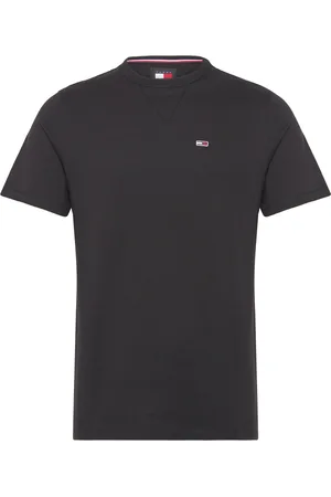 Tommy Hilfiger Tjm Slim Rib Detail Tee Black