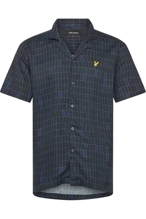 Lyle & Scott Pool Print Shirt Navy
